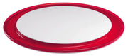 Vintage Two Tone Cake Dish Red, 14.6"D