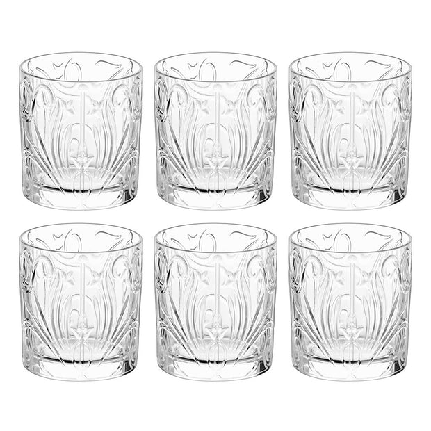 Burano Double Old Fashion, 12 oz. Set of 6