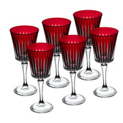 Onyx Red Wine Glass Ruby, 10 oz. Set of 6