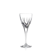 Wine Glass - Set of 6 Goblets - 6 oz. Beautifully Cut  Designed - Made in Europe