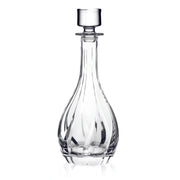 Glass - Wine Decanter - Cut Crystal Design - with Stopper 30 Oz. - Made in Europe