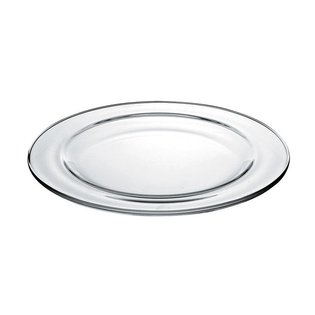 European Lead Free Crystalline Salad / Dessert Round Plate -Artistically Designed- 8.5" Diameter - Set of 6