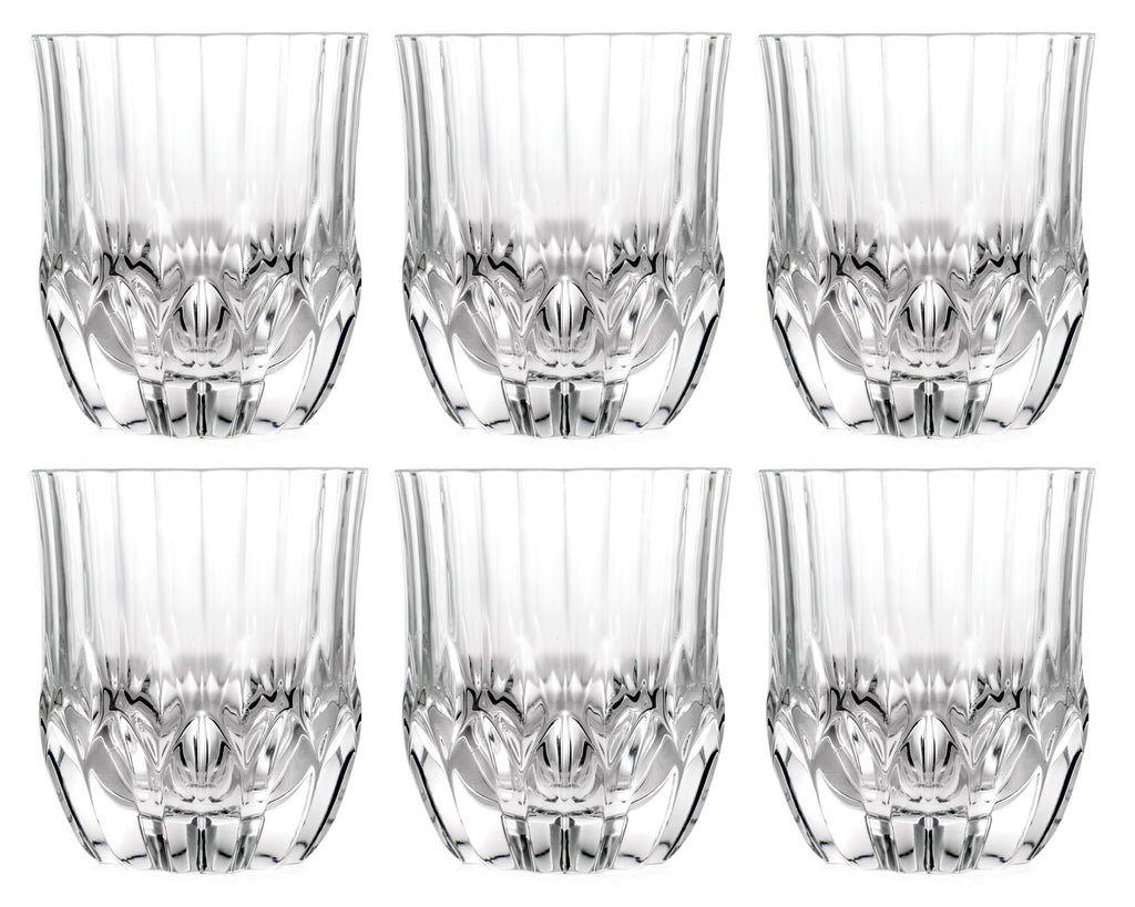 European Crystal Glass Double Old Fashioned Tumblers - For Whiskey - B –  Barski