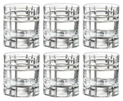 European Crystal Glass Double Old Fashioned Tumblers - For Whiskey - Bourbon - Water - Beverage - Drinking Glasses - 11.5 oz. - Set of 6