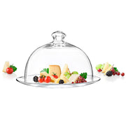 Banquet Cake Plate with Dome, 13"D
