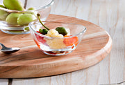 European Lead Free Crystalline Small Fruit/Nut/Dessert Bowl - 3" Diameter - Set of 6
