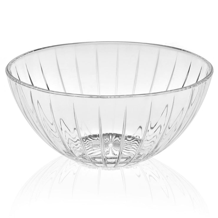 European Glass Decorative Serving Bowl - 7.8" Diameter