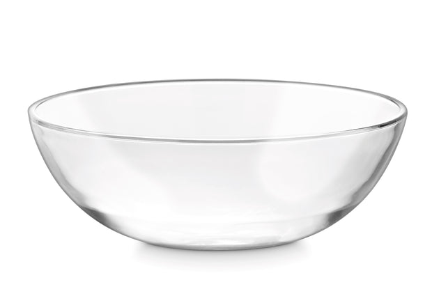 European High Quality Glass - Bowl - for Soup - Dessert - Pasta - Fruit - Soup Plate - 20 oz. - Set of 6-6.5" Diameter