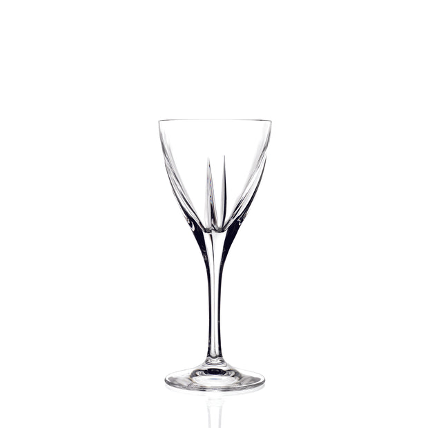 European Glass Stemmed Red / White Wine Goblets-7.25 oz.  -Set of 6