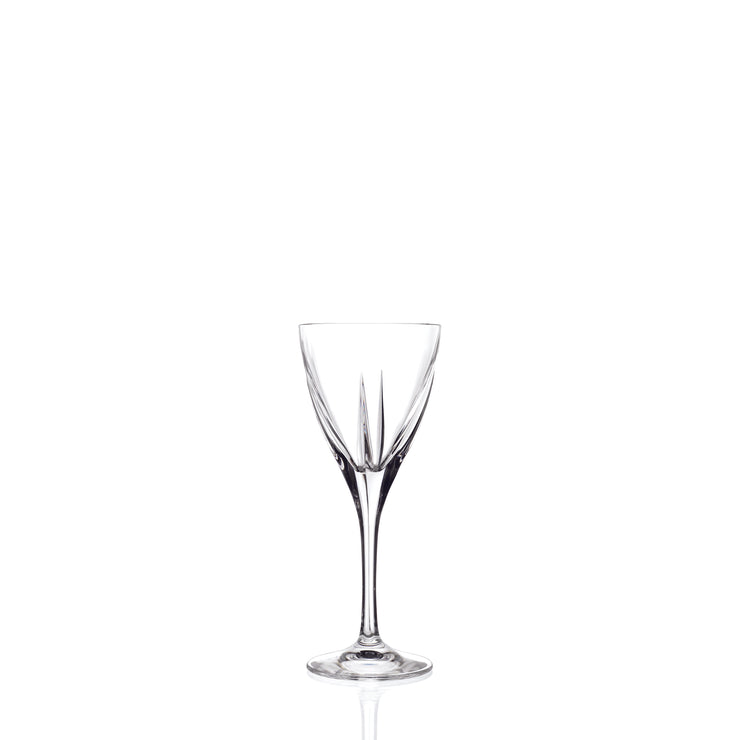 European Crystal Glass Stemmed Liquor Glasses - Designed - Use it for - Sherry - Shot - Vodka - Liquor - Cordial - Each Glass is 2.25 oz. - Set of 6