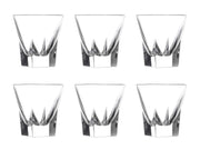 European Crystal Glass Shot Glasses- Beautifully Designed - Use it for - Shot - Vodka - Liquor - Cordial - Each Glass is 2.25 oz. - Set of 6