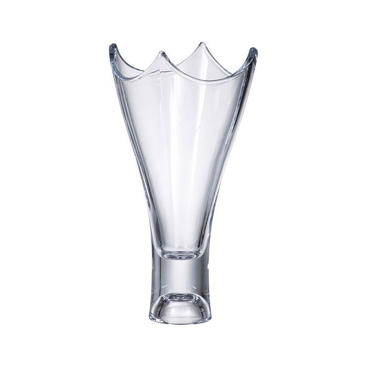 European Lead Free Crystalline Vase - 14" Height