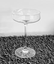 European Champagne Saucer - Set of 4 Glasses - Belle Coupe - Cocktail - Glass - Crystal - Glasses - Classic Clear - 11 Oz.