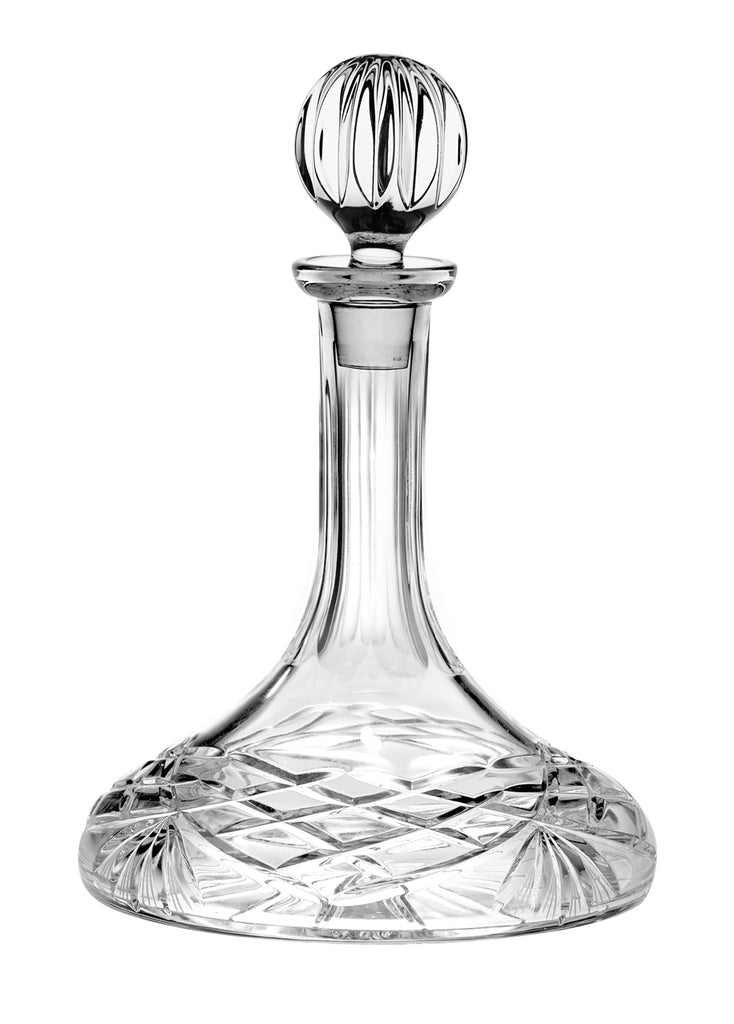 DUHALINE Wine Decanter With Lid, Crystal Decanter for Wine,  Bourbon, Brandy, Liquor, Scotch, Vodka, Rum or Whisky Durable Thick Turkish  Crystal Glass Decanter With Stopper (28 Oz – 825 ml): Liquor Decanters