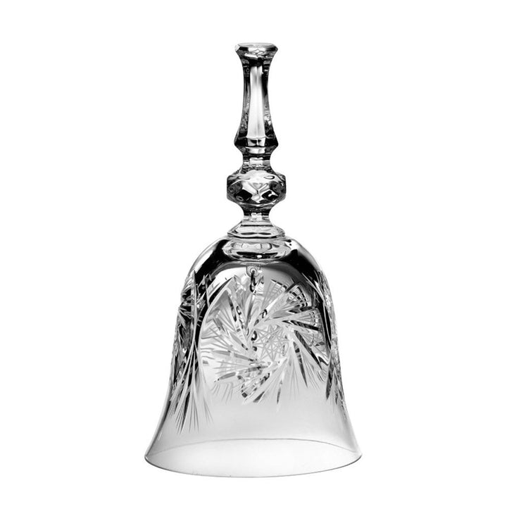 European Hand Cut Crystal - Large Bell - 6.25" Height