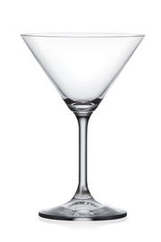 European Martini - Glasses - Classic Clear Glass - Set of 6 - 8 Oz.