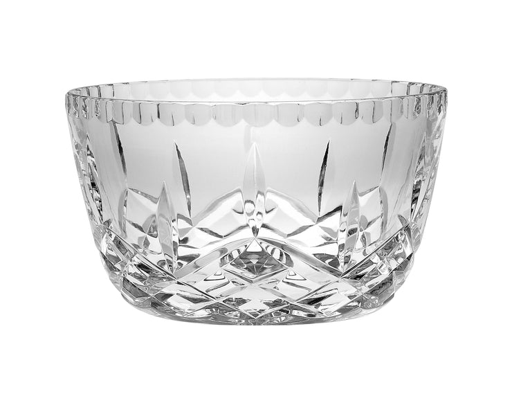 European Handcut Glass Bowl - 6" Diameter - Crystal Glass - Candies - Nuts -Small