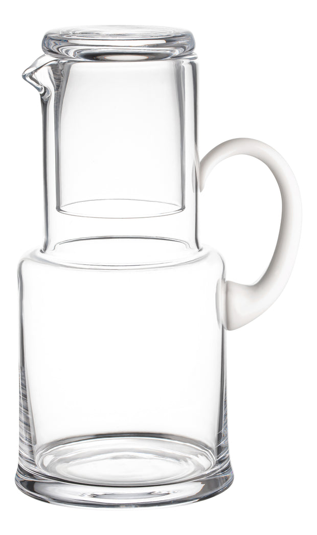 Opal Large Water set with White handle, 7 oz.